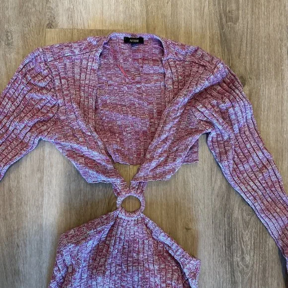 AFRM Maeve Dress- Pink - Picture 3 of 5